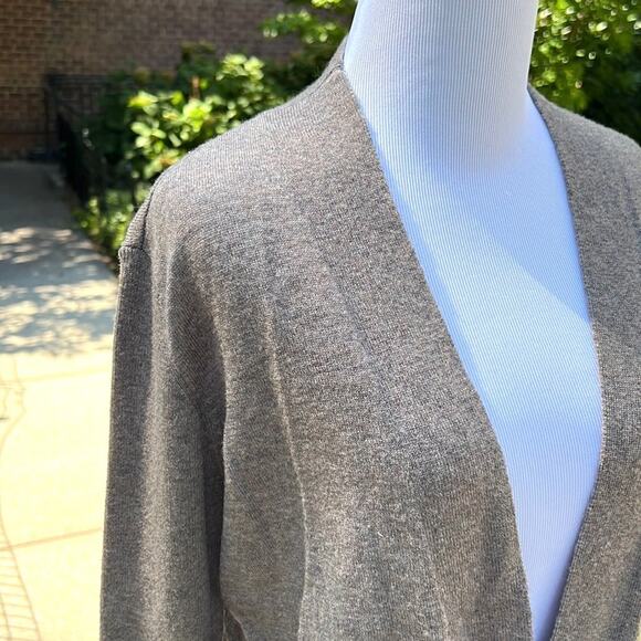 All Saints Brown Wool Reya Cardigan - Picture 4 of 6